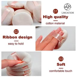 Thumbnail Bông dặm phấn phủ tròn LMcation 1