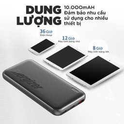 Thumbnail Pin sạc dự phòng Energizer 10.000mAh/20.000mAh/30.000mAh UE -  Hỗ Trợ Sạc Nhanh PD, Hàng Chính Hãng 1