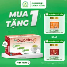 Thumbnail Trà Diabetna cho người tiểu đường - hỗ trợ hạ đường huyết và mỡ máu hộp 25 gói TDI 1