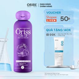 Thumbnail Dung dịch vệ sinh phụ nữ Oriss tía tô làm sạch dịu nhẹ ngăn mùi ngừa vấn đề phụ khoa 200ml 1