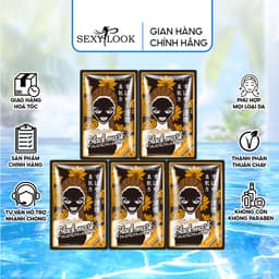 Thumbnail Mặt Nạ Đen Hoa Cúc SEXYLOOK Giảm Mụn Trắng (5 miếng x 28ml) 1