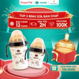 Thumbnail Bình Sữa Kamidi Chất Liệu PPSU Họa Tiết Galaxy Dung Tích 210ml/300ml 1