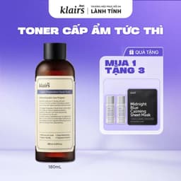 Thumbnail Nước hoa hồng Dear, Klairs Supple Preparation Facial Toner 180ml 1