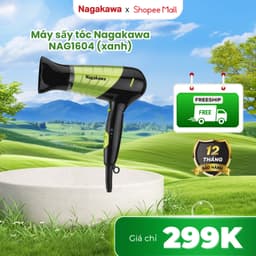 Thumbnail Máy sấy tóc Nagakawa NAG1606 (2000W)/NAG1604 (1600W) - Hàng chính hãng 1