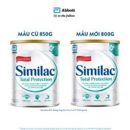 Thumbnail Sản phẩm dinh dưỡng công thức cho trẻ 0-12 tháng tuổi Similac Total Protection 0+ 850g/800g 3