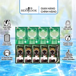 Thumbnail VHL Bộ 9 Miếng Mặt Nạ Tràm Trà Dành Cho Da Dầu Mụn (5M Đen Tràm Trà*28ml/M + 4M Tinh Dầu XL*26ml/M) 1