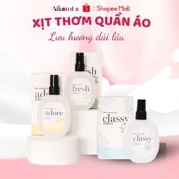 Thumbnail Xịt thơm quần áo Lovenose 100ml chiết xuất tinh dầu thiên nhiên thơm mát khử mùi hôi, chai xịt thơm tủ quần áo 1