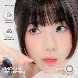 Thumbnail Lens xám có độ cận Angel Eyes BUSAN hiệu ứng loang màu như mắt ướt lens filter đang thịnh hành trên tốp tốp 1