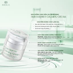 Thumbnail Kem dưỡng phục hồi, lành thương và làm giảm kích ứng BIBALA SKIN BARRIER CALMING CREAM 3