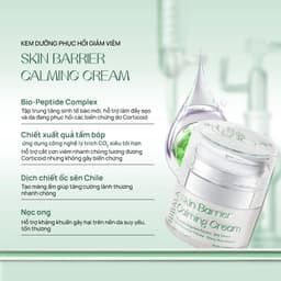 Thumbnail Kem dưỡng phục hồi, lành thương và làm giảm kích ứng BIBALA SKIN BARRIER CALMING CREAM 4