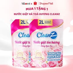 Thumbnail Nước giặt xả tỏa hương CleanZ đánh bay vết bẩn, hương thơm mềm mại 2L (Túi) 1