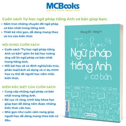 Thumbnail Combo Sách - Tự Học Ngữ Pháp tiếng Anh cơ bản + 2000 Từ Vựng - MCBooks - Khổ nhỏ cầm tay 2