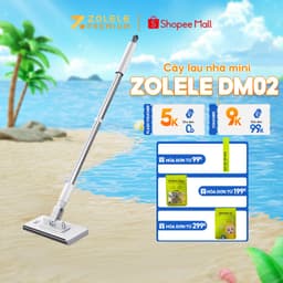 Thumbnail Cây lau kẹp khăn đa năng dùng 1 lần DM02 Zolele dùng lau bụi mịn các bề mặt - Chính hãng 1
