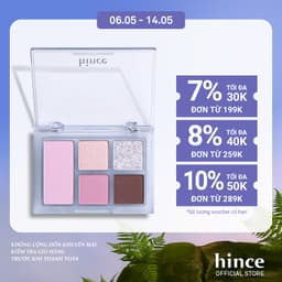 Thumbnail Bảng Phấn Mắt 5 Màu hince All-Round Eye Palette 6.4g 1