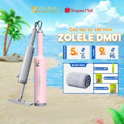 Thumbnail Cây lau tự vắt mini ZOLELE cầm tay cọ nhỏ tháo rời tiện lợi vệ sinh nhanh chóng DM01 - Chính hãng 1