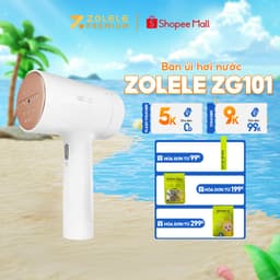 Thumbnail Bàn là hơi nước cầm tay Zolele ZG101 bàn ủi dung tích bình chứa nước 100ml - Chính Hãng 1