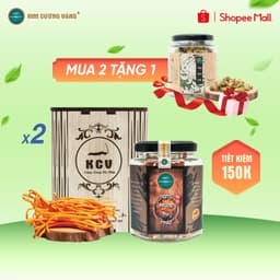Thumbnail Đông Trùng Hạ Thảo Khô Tăng Đề Kháng Kim Cương Vàng Giảm Mệt Mõi Ngủ Ngon Chính Hãng Hộp 10 Gramm 2