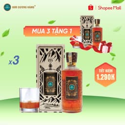 Thumbnail Rượu Đông Trùng Hạ Thảo Kim Cương Vàng Bồi Bổ Cơ Thể Tăng Cường Sinh Lực Ăn Ngon Ngủ Ngon chai 650ml 3