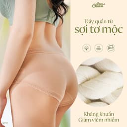 Thumbnail Quần lót nữ cao cấp Venus Charm chất liệu thun lạnh ngàn lỗ thoáng nhẹ mát nhanh khô kháng khuẩn8917 4
