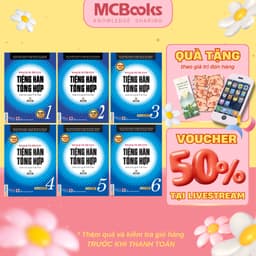 Thumbnail Sách - Tiếng Hàn Tổng Hợp Dành Cho Người Việt Nam - Giáo trình kèm sách bài tập - MCBooks 1