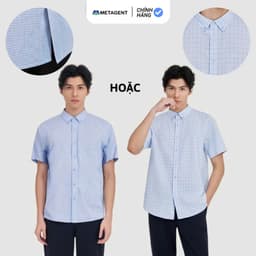 Thumbnail Áo sơ mi nam cổ đức chất liệu BAMBOO cao cấp Metagent MS 16E4339 2