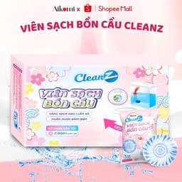 Thumbnail Viên sạch bồn cầu CleanZ chai thả bồn cầu sạch khuẩn tẩy sạch mảng bám khử mùi diệt vi khuẩn toilet 1