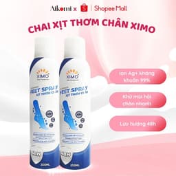 Thumbnail Bình xịt ngăn mùi hôi chân XIMO Feet Spray Xịt khử mùi thơm chân hạn chế vi khuẩn và lưu giữ mùi hương cho lòng bàn chân 1