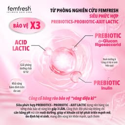 Thumbnail Bọt vệ sinh phụ nữ cao cấp Femfresh - Giúp Dưỡng Ẩm, chống viêm, ngăn ngừa nấm ngứa- 150ml 2