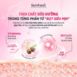 Thumbnail Bọt vệ sinh phụ nữ cao cấp Femfresh - Giúp Dưỡng Ẩm, chống viêm, ngăn ngừa nấm ngứa- 150ml 1