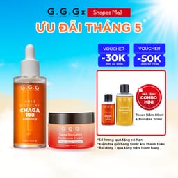 Thumbnail COMBO Cấp Ẩm Phục Hồi & Tái Sinh Làn Da - G.G.G Kem Dưỡng Nấm 50g & Booster Nấm Chaga 50ml 1