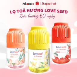 Thumbnail Lọ tỏa hương Loveseed hương thơm tự nhiên dễ chịu khử mùi sáp thơm phòng thế hệ mới 60 ngày - 200ml 1