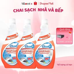 Thumbnail Chai Sạch Nhà Bếp Cleanz Làm Sạch Dầu Mỡ, Vết Ố Vàng, Thơm Mùi Chanh Dịu Nhẹ Dung Tích 450ml 1