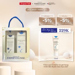 Thumbnail Bộ đôi Serum Double HA 30ml và Sữa dưỡng ẩm siêu phục hồi Embryolisse (30-75ml) 2