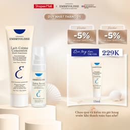 Thumbnail Bộ đôi Serum Double HA 30ml và Sữa dưỡng ẩm siêu phục hồi Embryolisse (30-75ml) 1