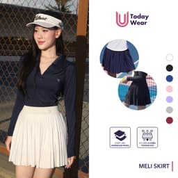 Thumbnail Chân váy ngắn xếp ly thể thao Meli Skirt Today U Wear may sẵn quần bảo hộ thoải mái chơi tennis pickleball 1