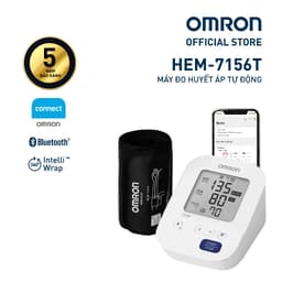 Thumbnail Máy Đo Huyết Áp OMRON HEM-7156T-A Chính Hãng - Kết Nối Điện Thoại - IntelliSense 1