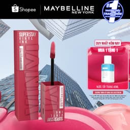 Thumbnail Son Bóng Bền Màu Nhẹ Môi Superstay Vinyl Ink Maybelline New York 4.2ml 1