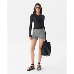 Thumbnail làminapparel - LONG SLEEVE BUTTON UP BODYSUIT 1
