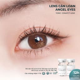 Thumbnail Lens cận loạn thị Angel Eyes - Độ cận 0 - 8.00 độ - Độ loạn từ 0.75 đến 2.75 độ - 5 trục cơ bản 0, 20, 90, 160, 180 2
