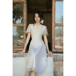 Thumbnail OLV - Đầm kiểu chấm bi Aulelei Fleur Dress 3