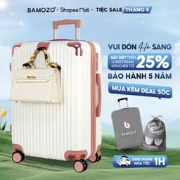 Thumbnail Vali Kéo Du Lịch Bamozo 8809 Size 20/24/28 Chống Va Đập Chống Trầy Xước Bảo Hành 5 Năm 1