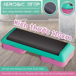 Thumbnail BG- Bục tập aerobic dậm nhảy giảm cân toàn thân thể dục thẩm mỹ điều chỉnh độ cao 1