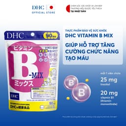Thumbnail Thực phẩm bảo vệ sức khỏe DHC Vitamin B Mix (Viên uống Vitamin B tổng hợp DHC gói 180 viên) 2