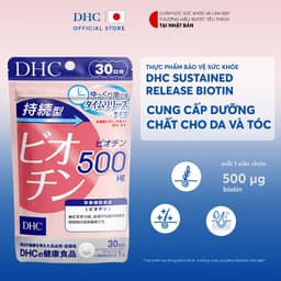 Thumbnail Thực phẩm bảo vệ sức khỏe DHC Sustained Release Biotin (30 ngày) - Dạng viên uống hỗ trợ bổ sung Biotin 2