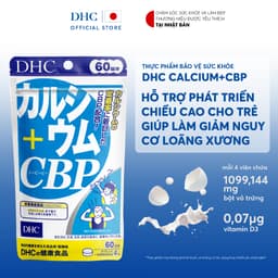 Thumbnail Thực phẩm bảo vệ sức khỏe DHC Calcium+CBP (60 ngày) - Dạng viên uống hỗ trợ bổ sung Canxi 2