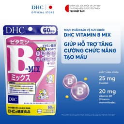 Thumbnail Thực phẩm bảo vệ sức khỏe DHC VITAMIN B MIX (60 ngày) - Dạng viên uống hỗ trợ bổ sung vitamin nhóm B 2