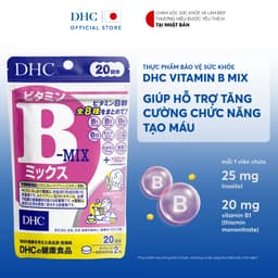 Thumbnail Thực phẩm bảo vệ sức khỏe DHC VITAMIN B MIX (20 ngày) - Dạng viên uống hỗ trợ bổ sung vitamin nhóm B 2