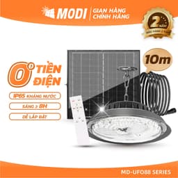 Thumbnail Đèn Treo Thả Năng Lượng Mặt Trời MODI SOLAR, Đèn UFO Năng Lượng Mặt Trời  Độ Sáng Cao 1