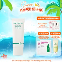 Thumbnail Kem Chống Nắng Làm Dịu Da Ample:n Solar Shot Zinc Mild Suncream 40ML 1