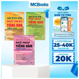 Thumbnail Sách - Combo Ngữ Pháp Tiếng Hàn Thông Dụng 1
